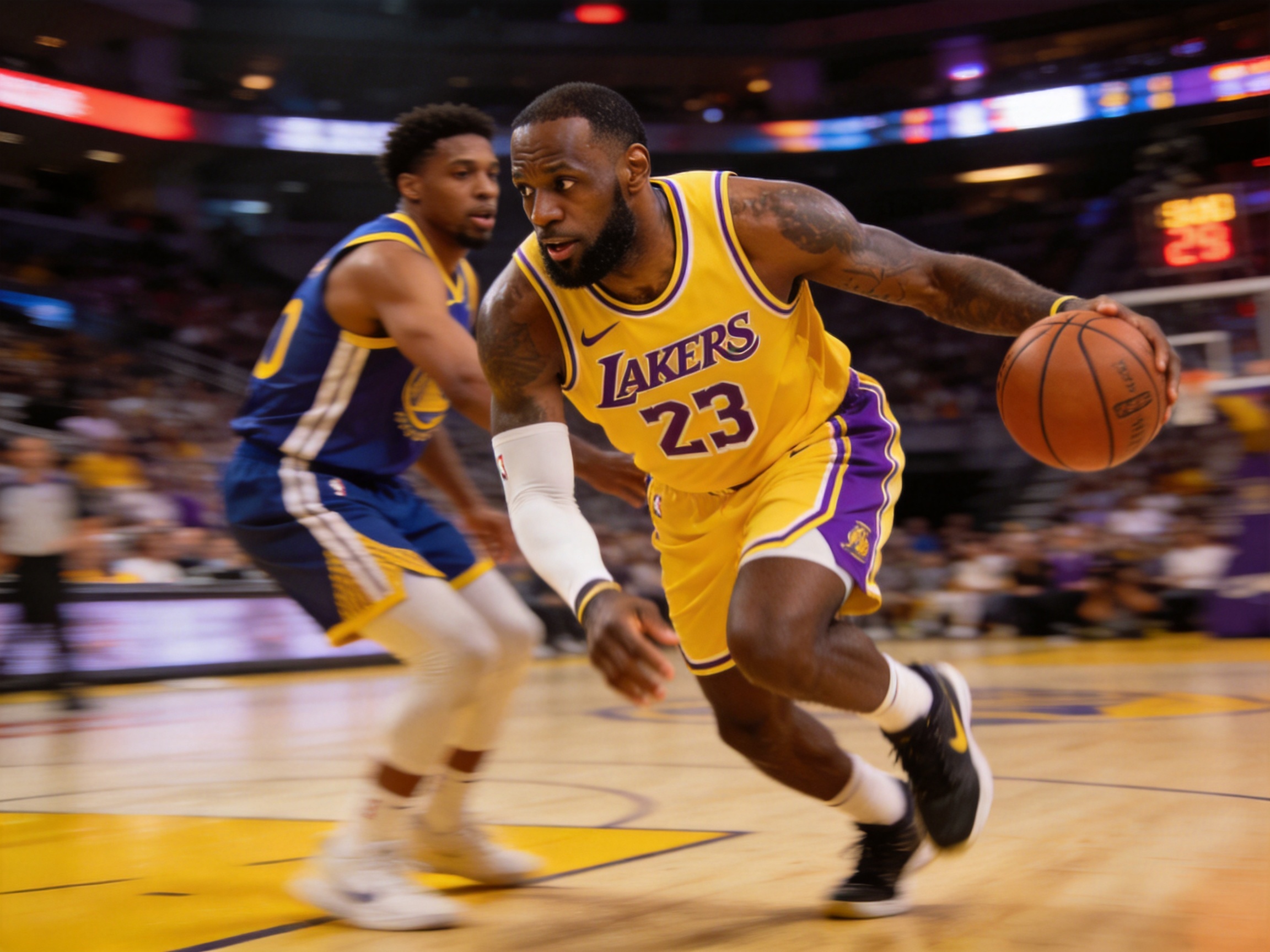 NBA季后赛 湖人勇士战况